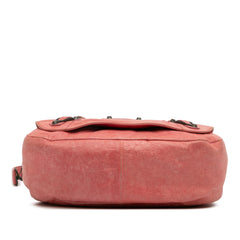 Lambskin Motocross Classic Folk Messenger Bag