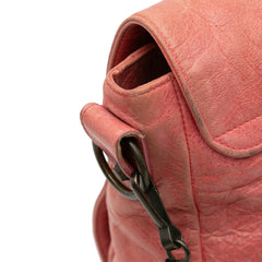 Lambskin Motocross Classic Folk Messenger Bag
