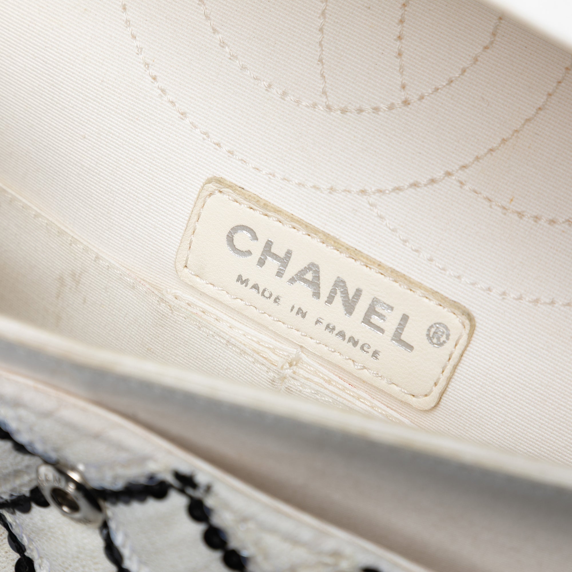 Reissue 2.55 Quilted Sequined Mesh Double Flap 225