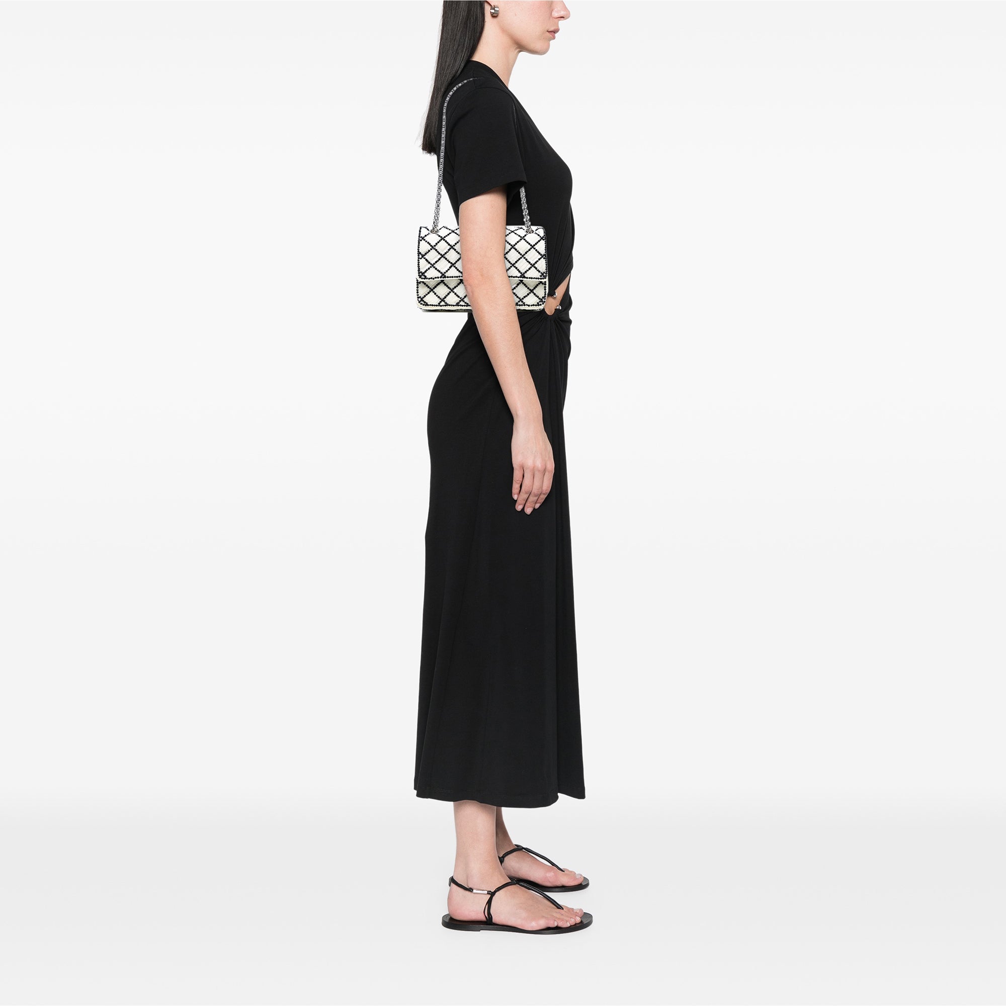 Reissue 2.55 Quilted Sequined Mesh Double Flap 225