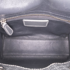 Mini Metallic Patent Microcannage Lady Dior