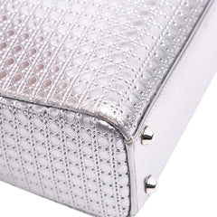 Mini Metallic Patent Microcannage Lady Dior