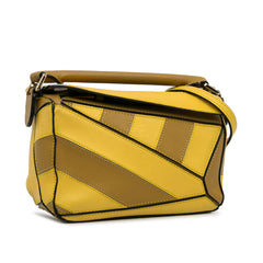 Mini Puzzle Rugby Stripe Satchel