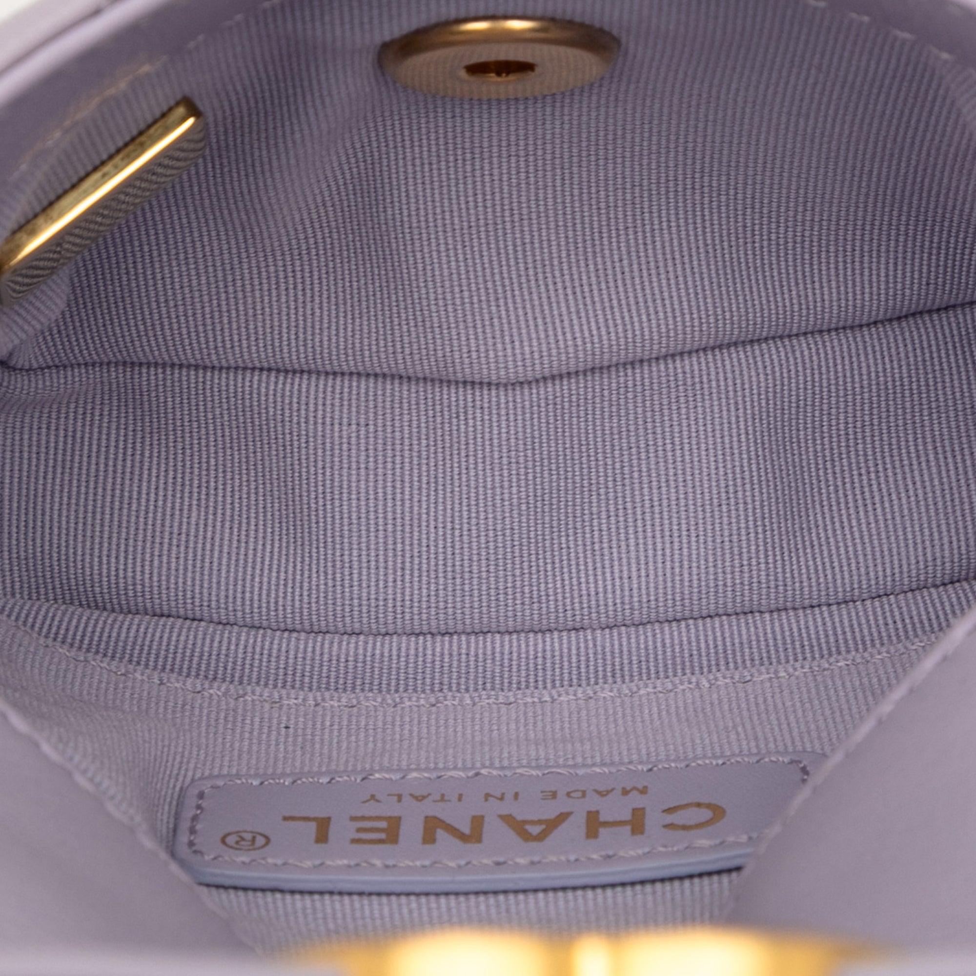 Mini Quilted Calfskin Framing Chain Flap