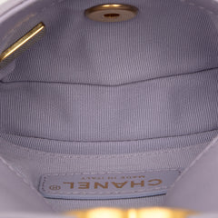 Mini Quilted Calfskin Framing Chain Flap