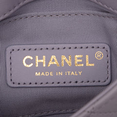 Mini Quilted Calfskin Framing Chain Flap