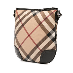 Supernova Check Coated Canvas Dryden Crossbody