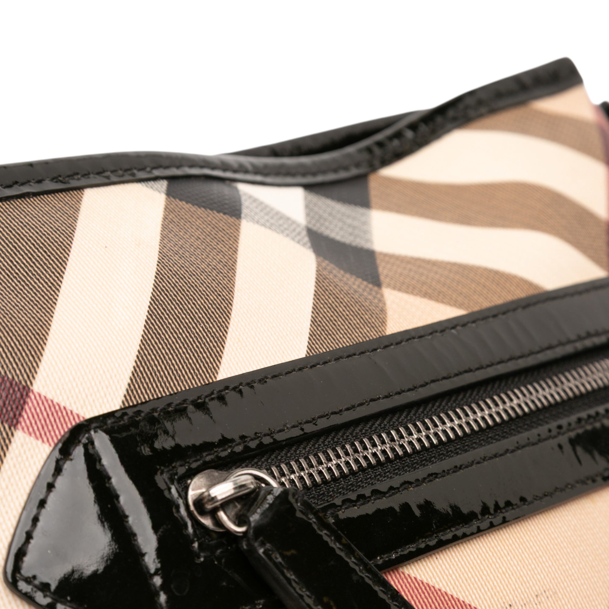 Supernova Check Coated Canvas Dryden Crossbody