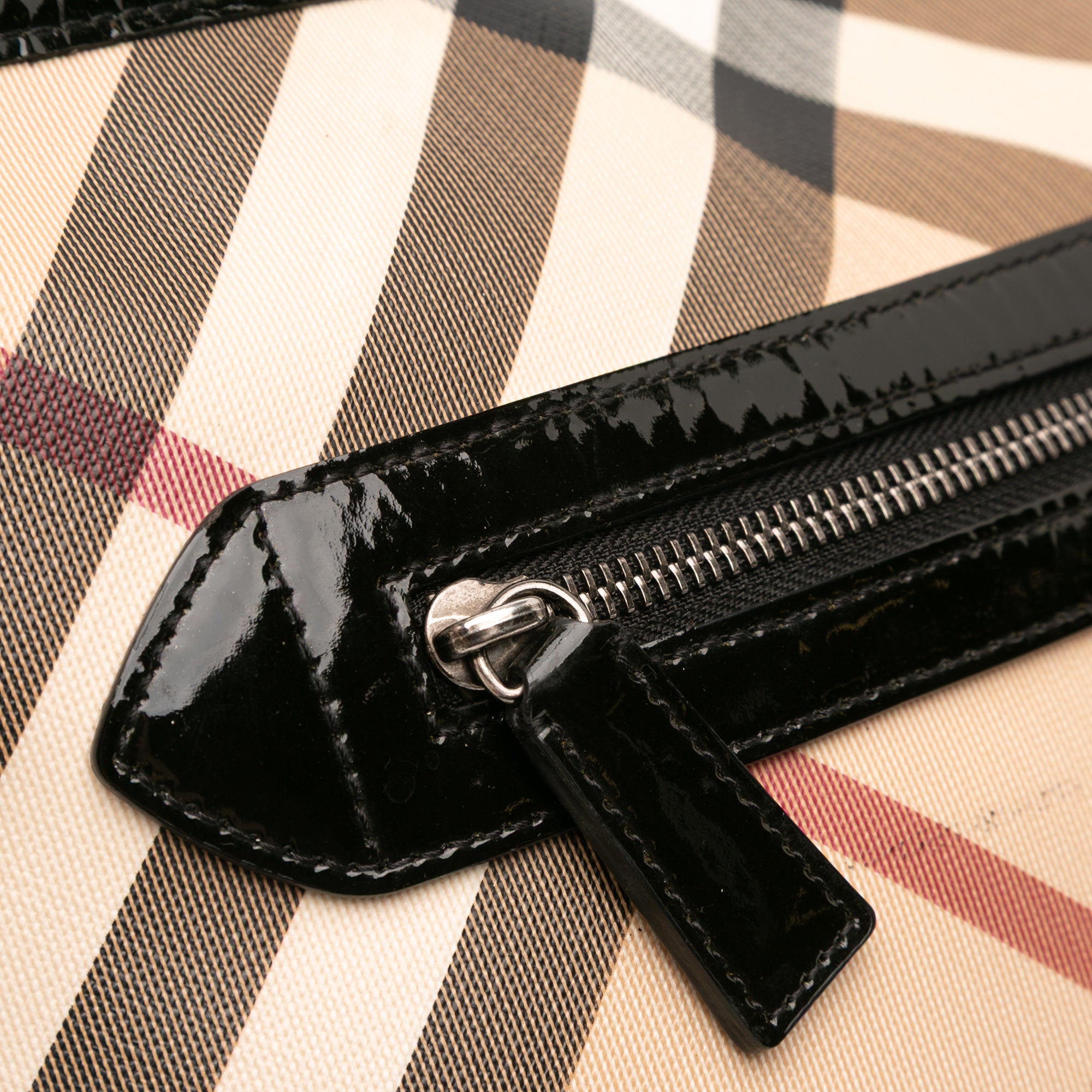 Supernova Check Coated Canvas Dryden Crossbody