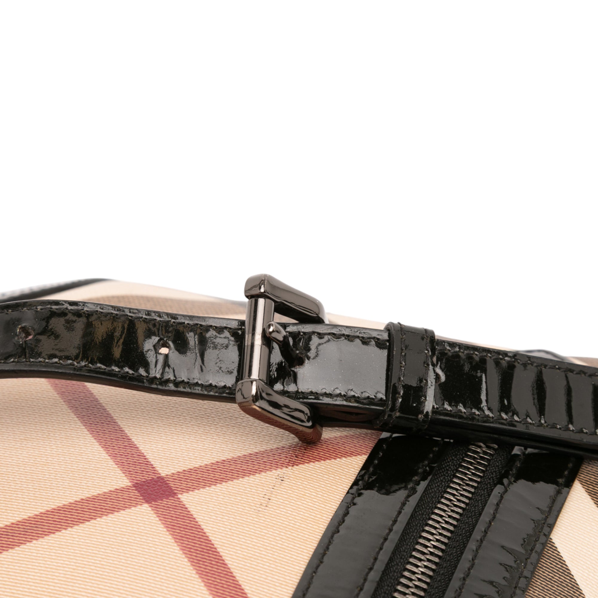 Supernova Check Coated Canvas Dryden Crossbody