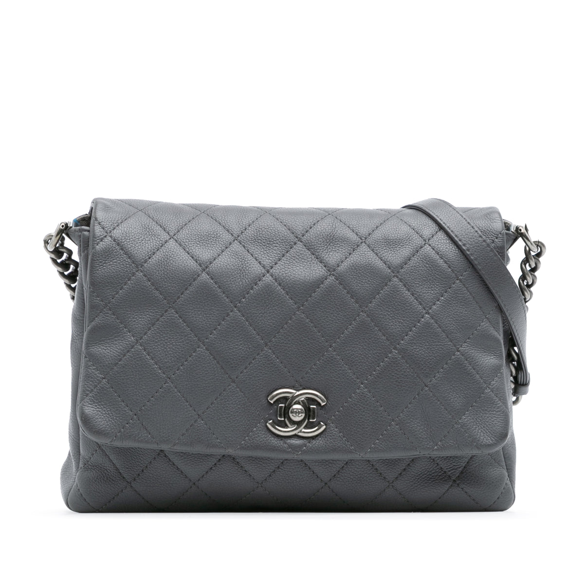 Quilted Calfskin Couture Messenger Bag