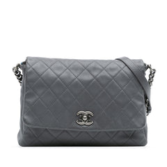 Quilted Calfskin Couture Messenger Bag