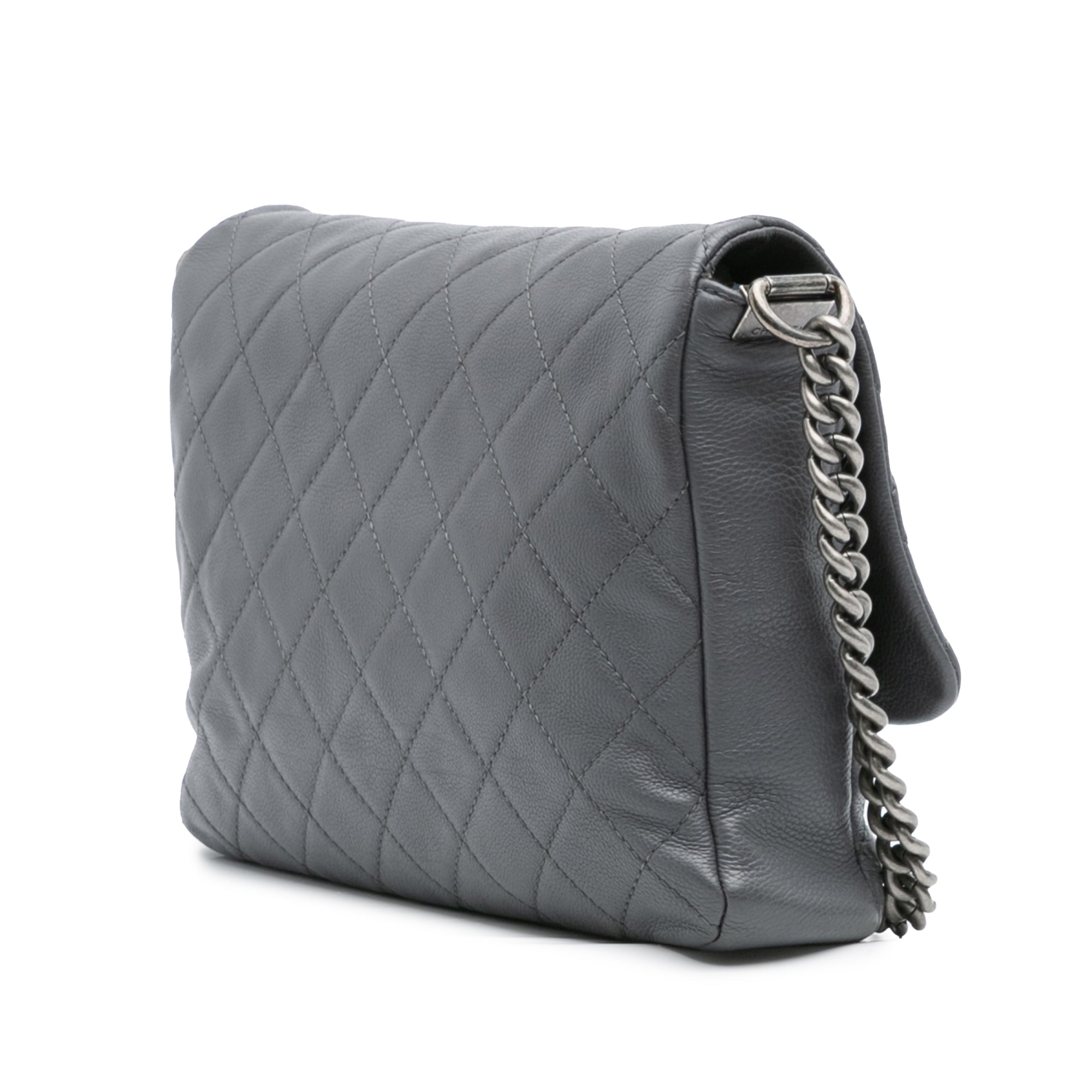 Quilted Calfskin Couture Messenger Bag
