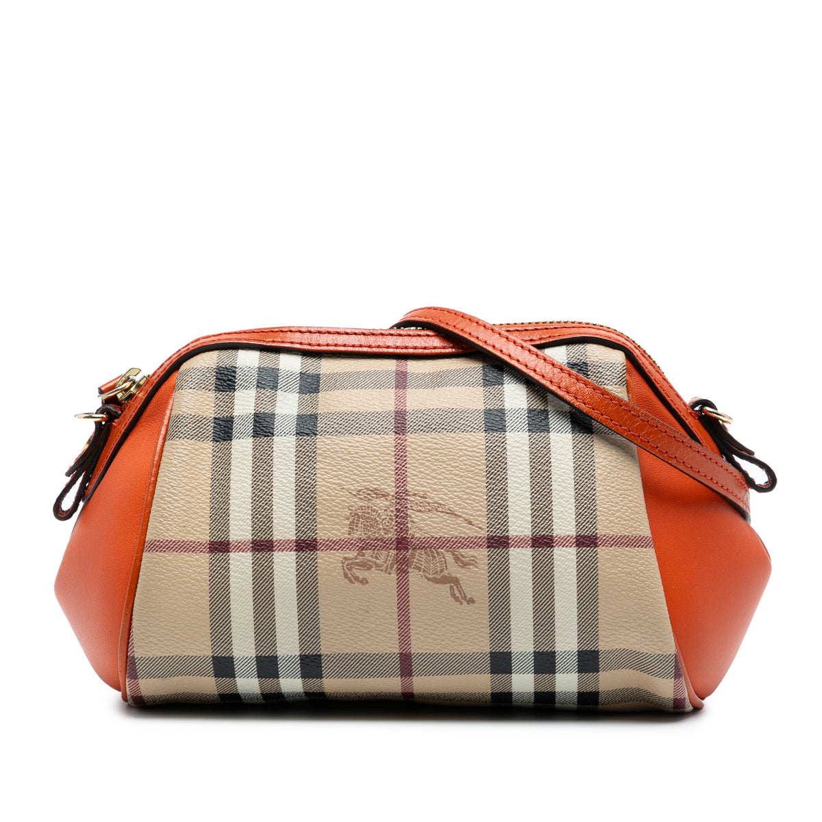Haymarket Check Coated Canvas Crossbody