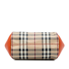 Haymarket Check Coated Canvas Crossbody