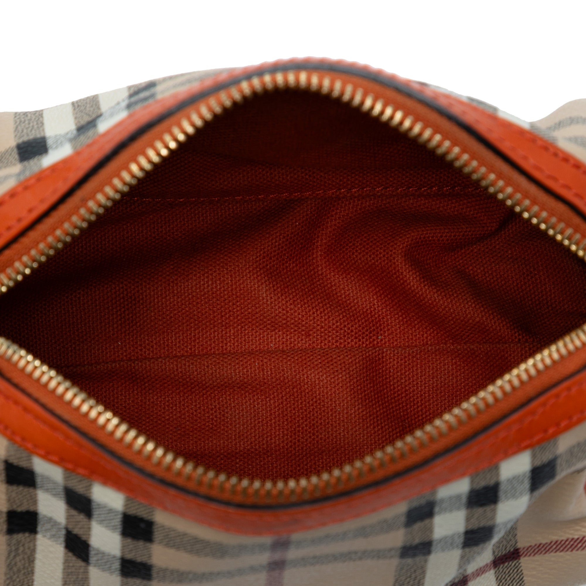 Haymarket Check Coated Canvas Crossbody