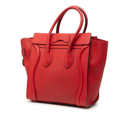 Micro Calfskin Luggage Tote