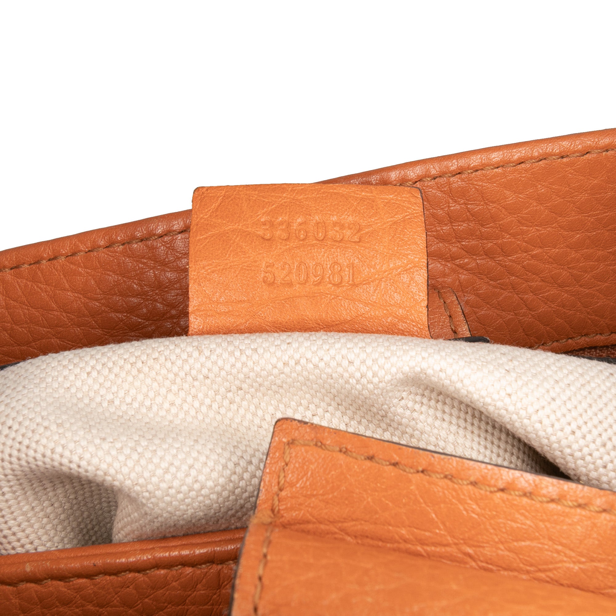 Small Calfskin Bamboo Shopper Satchel