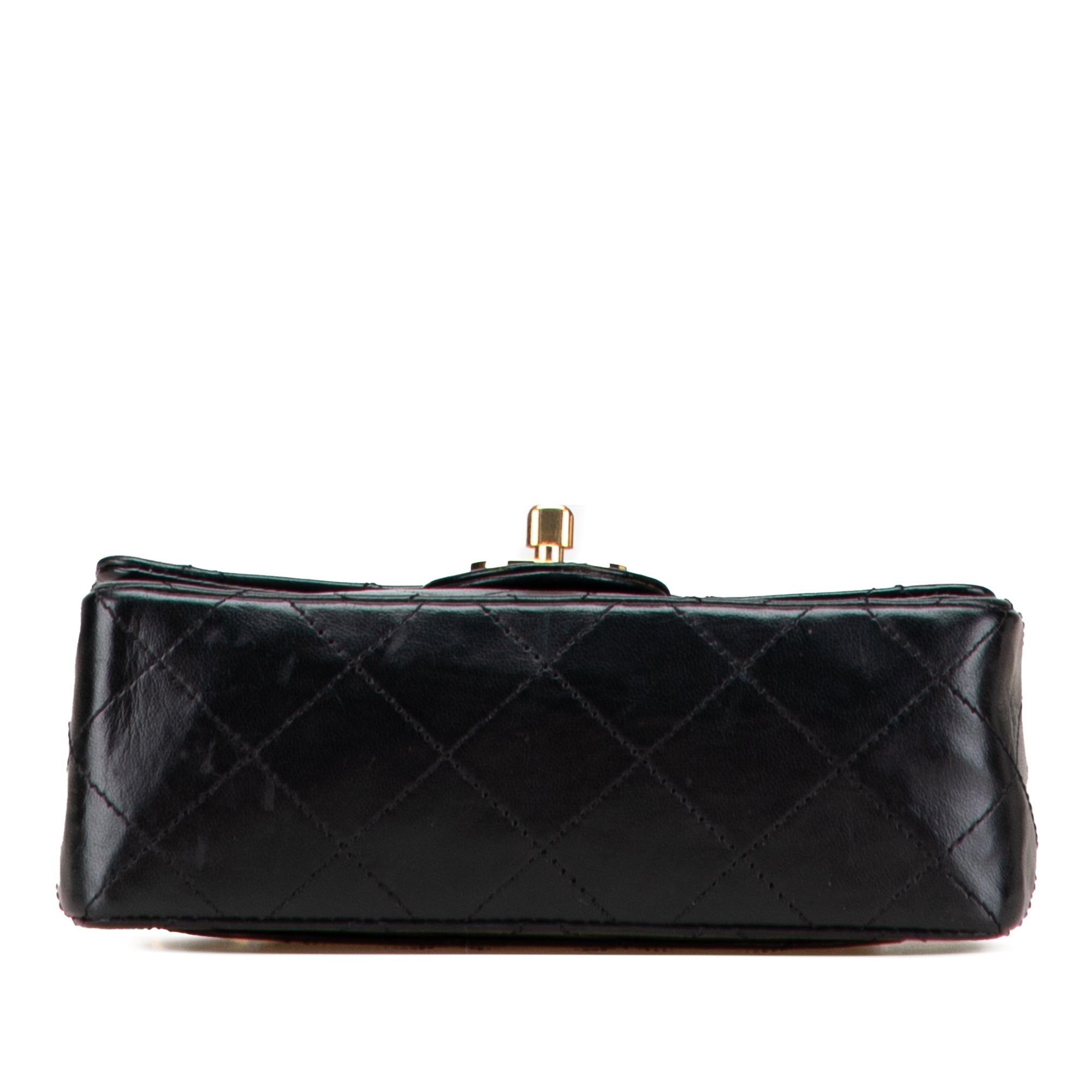 Mini Square Classic Lambskin Single Flap