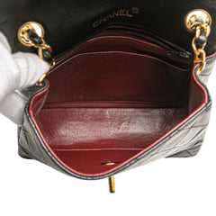 Mini Square Classic Lambskin Single Flap