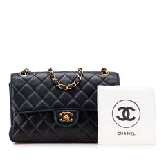 Medium Quilted Lambskin Double Sided Flap
