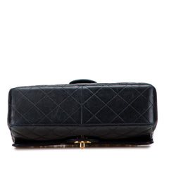 Medium Quilted Lambskin Double Sided Flap