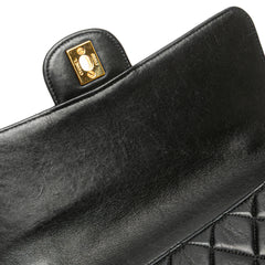 Medium Quilted Lambskin Double Sided Flap