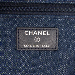Denim and Velvet Wallet On Chain