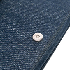 Denim and Velvet Wallet On Chain