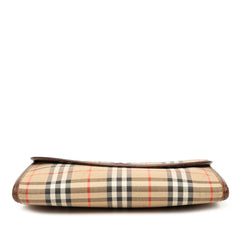 Haymarket Check Canvas Pouch