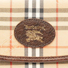 Haymarket Check Canvas Pouch