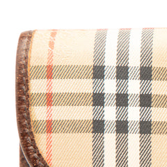 Haymarket Check Canvas Pouch