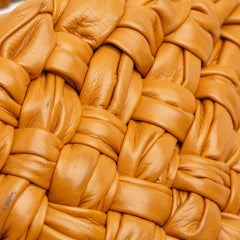 Small Calfskin Intreccio Kalimero Bucket Bag