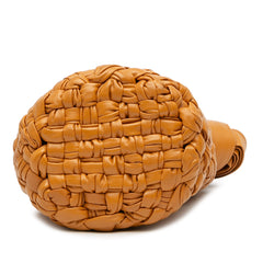 Small Calfskin Intreccio Kalimero Bucket Bag