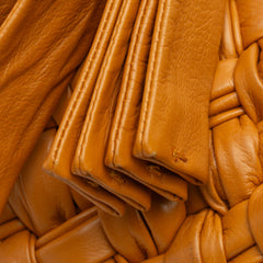 Small Calfskin Intreccio Kalimero Bucket Bag