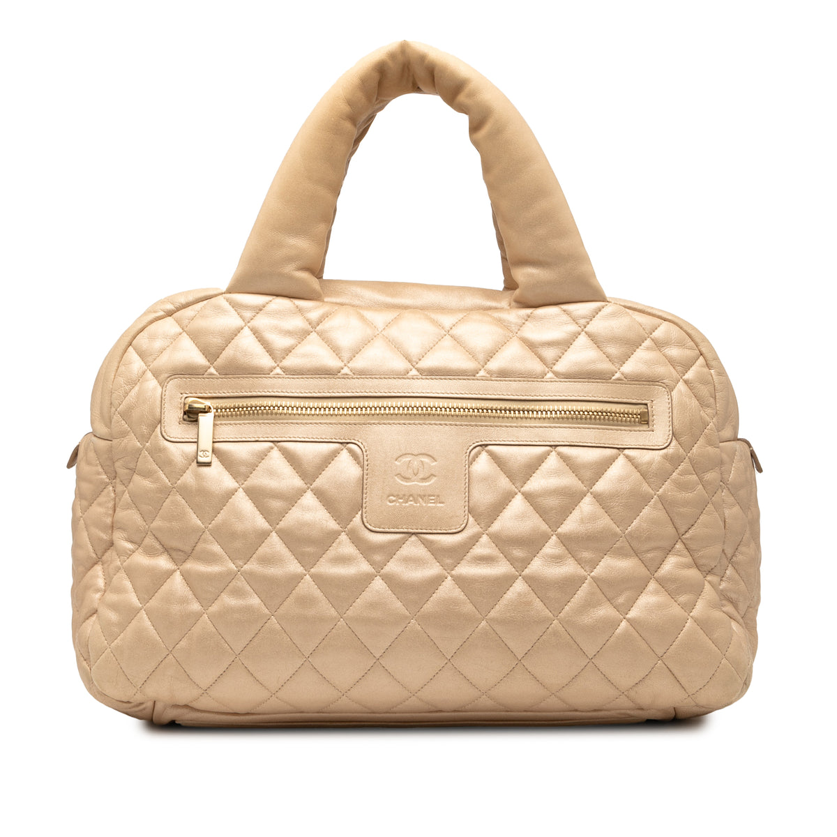 Quilted Lambskin Coco Cocoon Bowler Bag