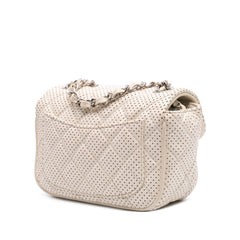 Mini Perforated Lambskin Punch Flap