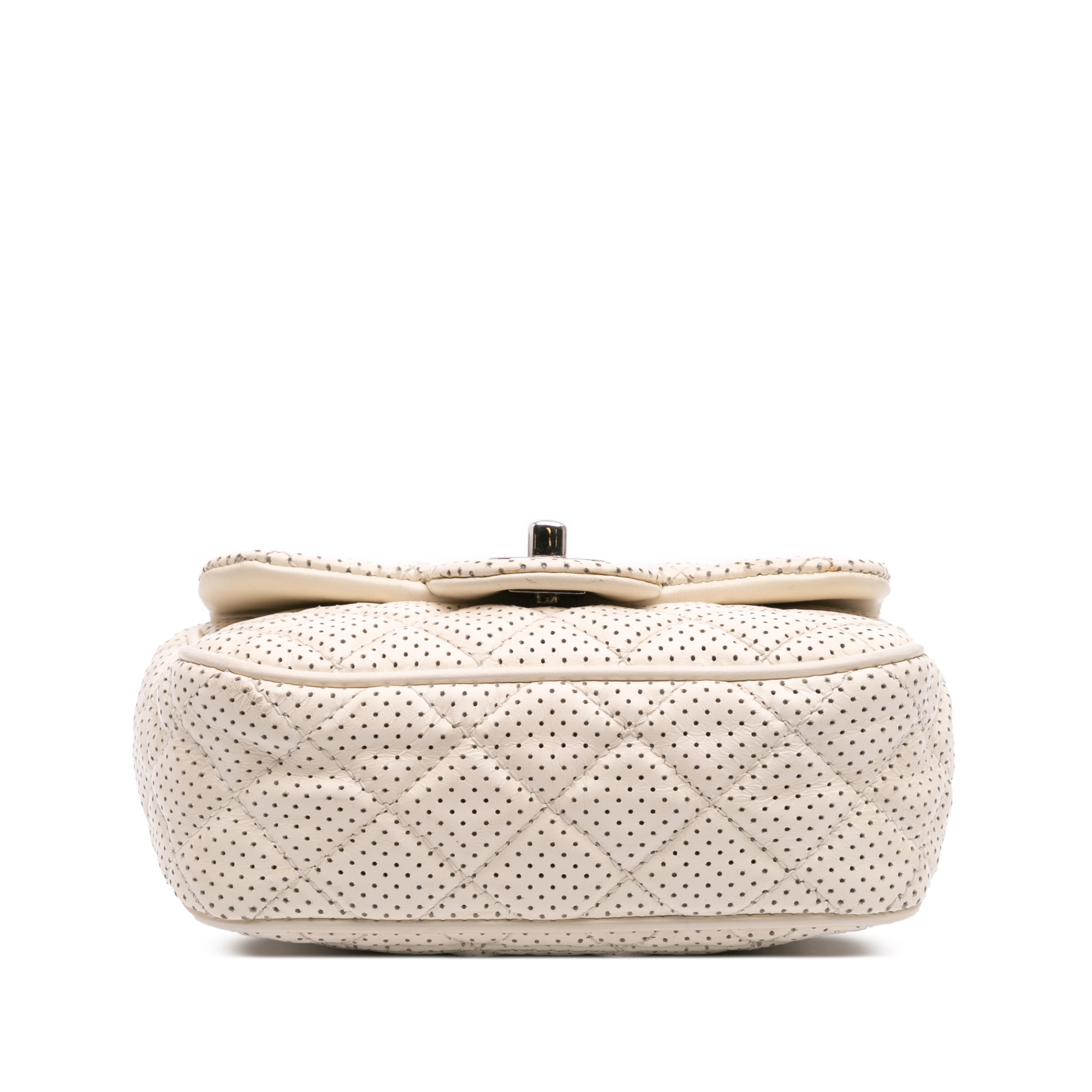 Mini Perforated Lambskin Punch Flap