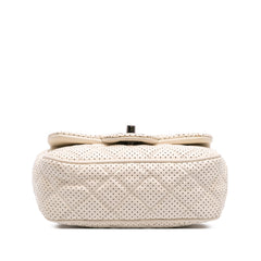 Mini Perforated Lambskin Punch Flap