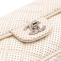 Mini Perforated Lambskin Punch Flap