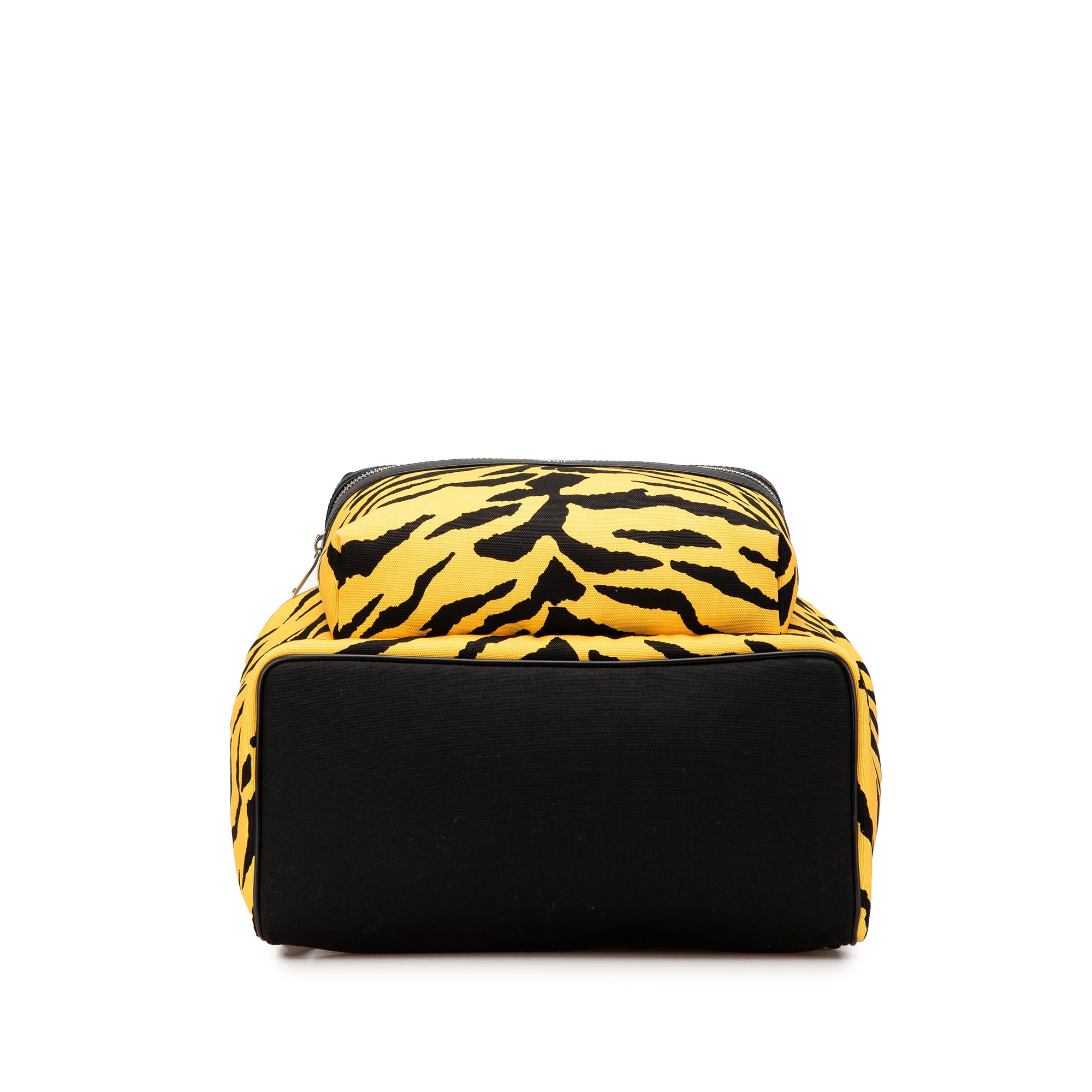 Canvas Zebra Print City Backpack