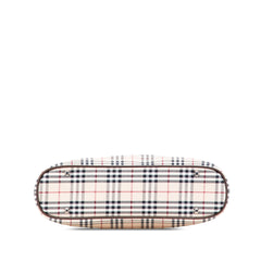 House Check Canvas Handbag