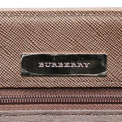 House Check Canvas Handbag