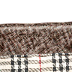 House Check Canvas Handbag