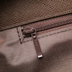 House Check Canvas Handbag