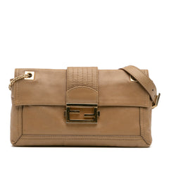Leather Baguette Chain Flap