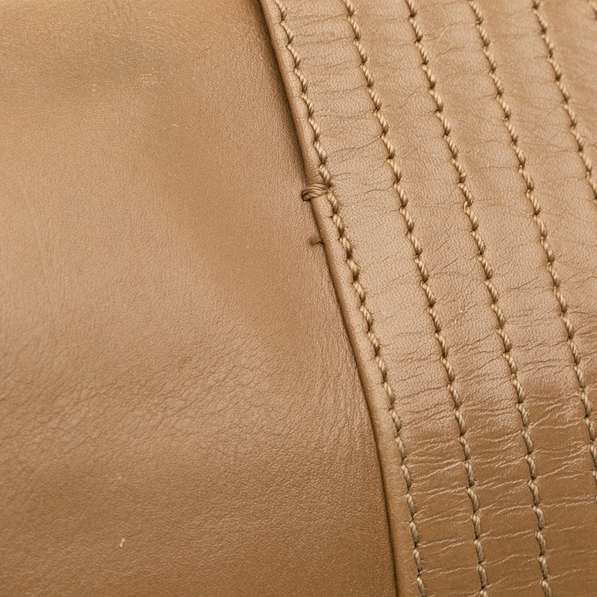 Leather Baguette Chain Flap