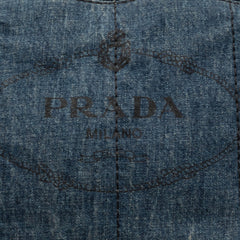 Denim Canapa Logo Satchel