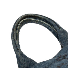 Denim Canapa Logo Satchel