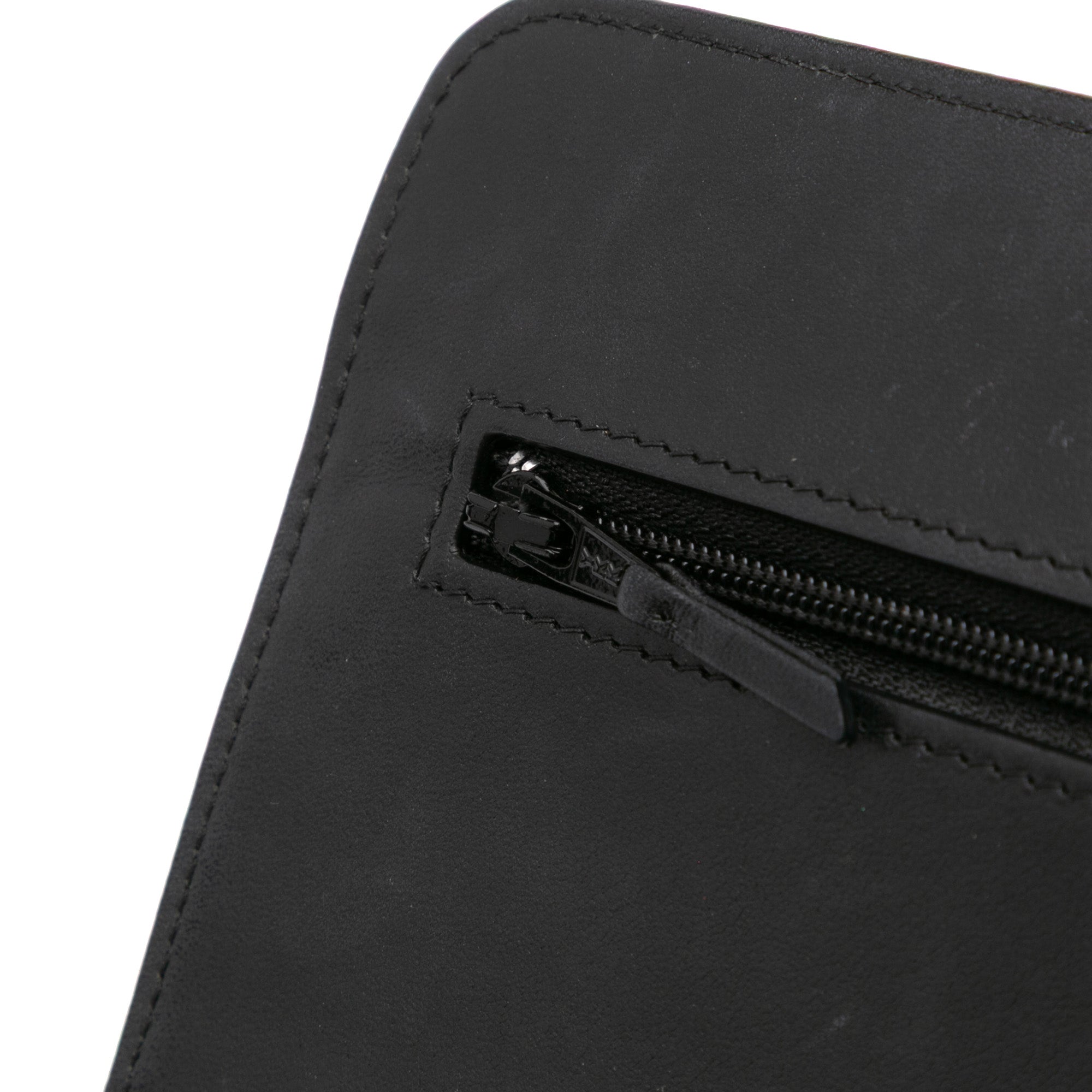 Quilted Caviar Boy Wallet on Chain